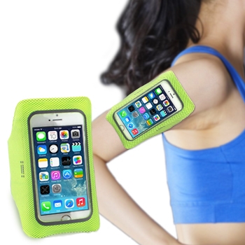 Sports armband with mesh surface for iPhone5